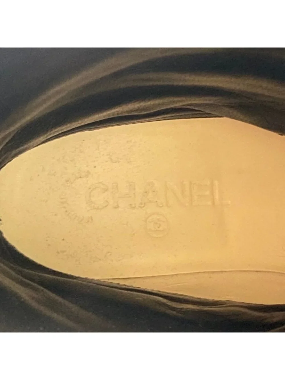 Chanel Engineer Boots Star Motif Quilted Leather 38 Black